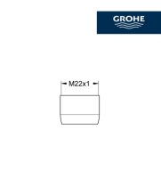 MEDIDAS AIREADOR CORRECTOR DE CAUDAL GROHE